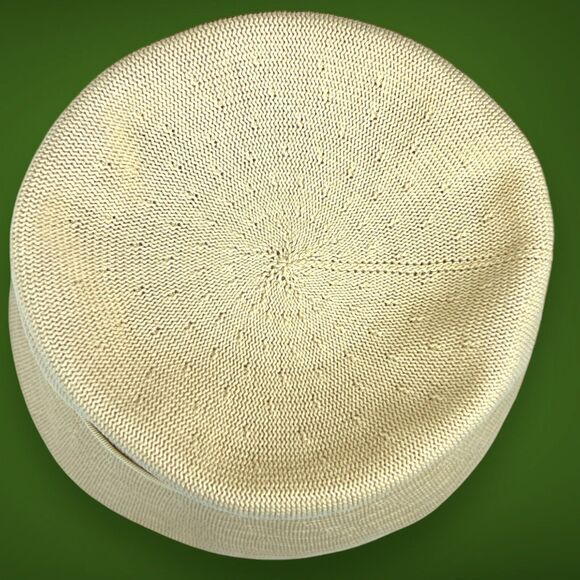 1960’s Vintage Kangol Tan Knit Valencia Crusher Bucket Hat England Mid Century - Picture 6 of 10